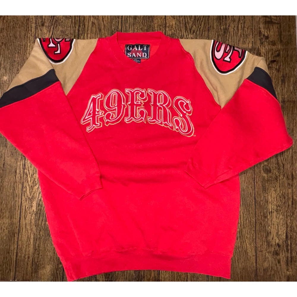 Vintage 90s galt sand NFL 49ers crewneck L San Francisco
